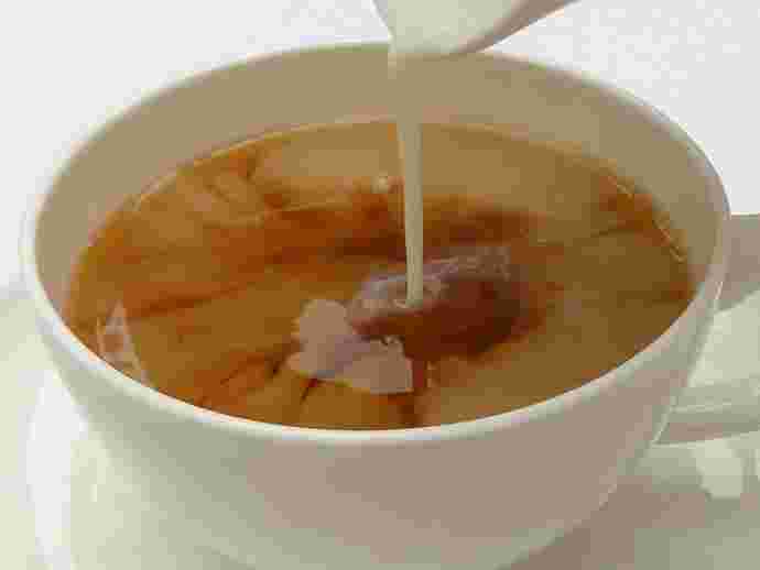 紅茶のミルク割