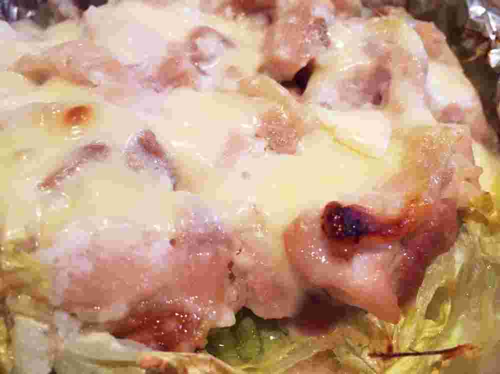 鶏肉のグリルチーズのせ