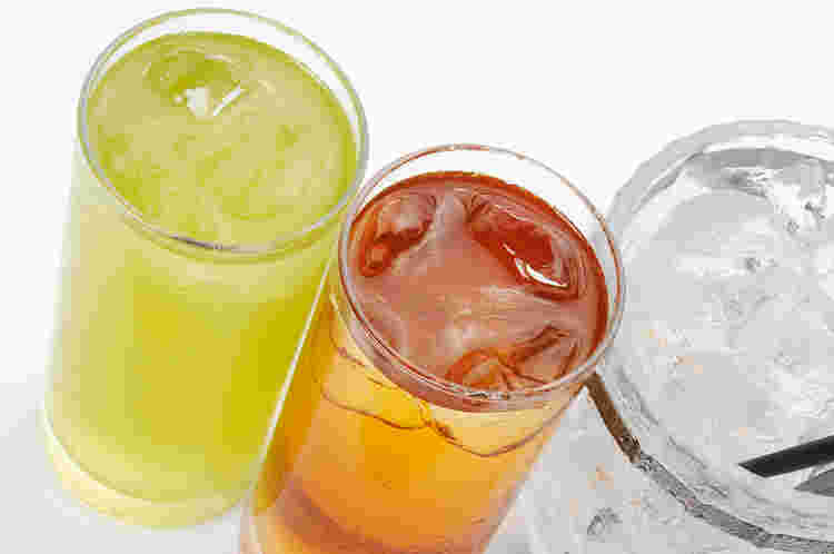 梅酒　お茶や水で割る