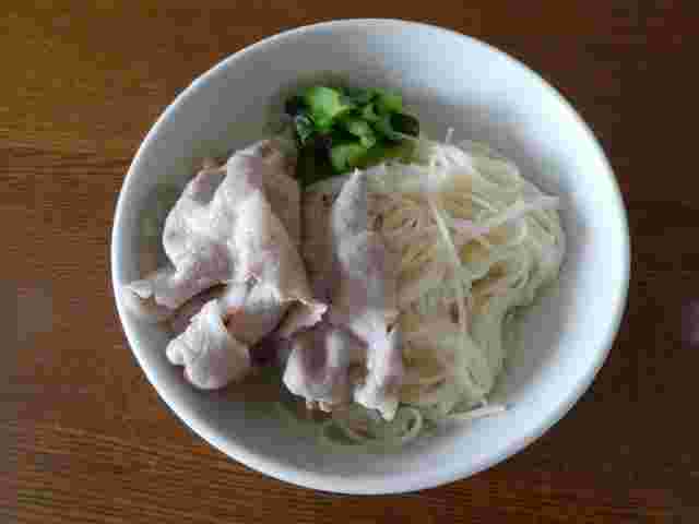 豚しゃぶそうめん