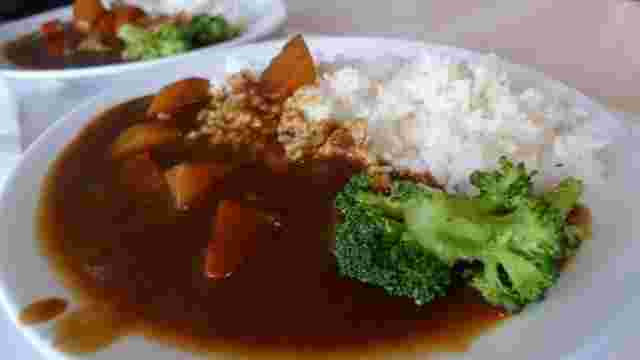 IKEAの野菜カレー