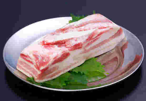 豚肉のバラ部分の画像