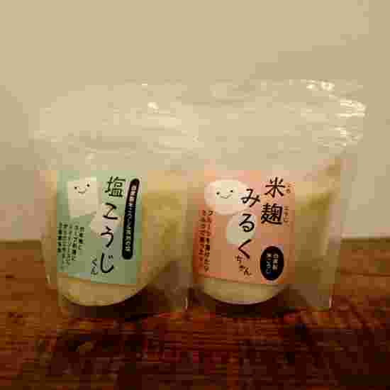 市販の塩こうじ、米麹