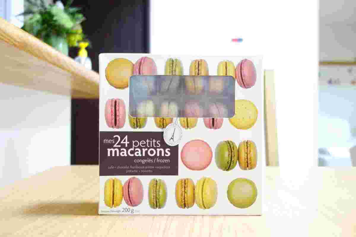きれいなパッケージのコストコ冷凍マカロン
