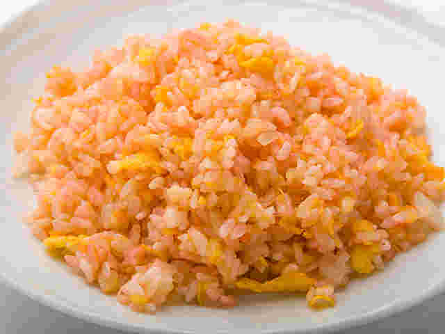赤酢を使った玉ねぎのチャーハン