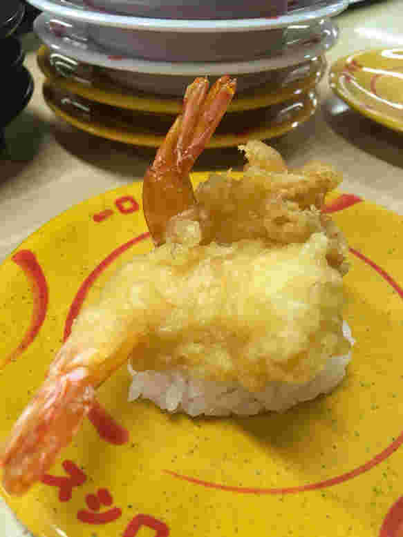 海老天にぎり