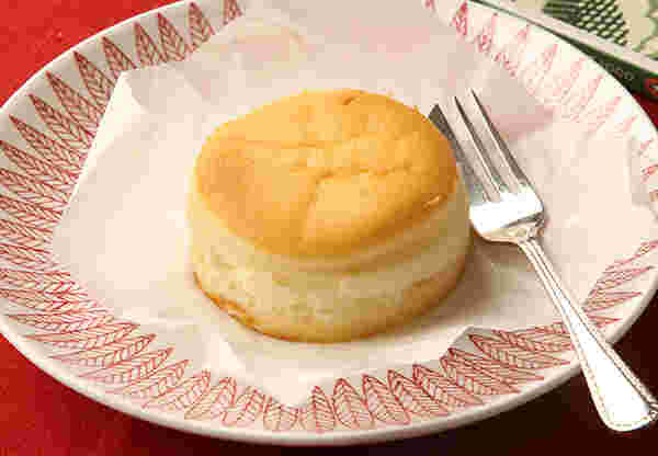 ピザーラのチーズケーキ
