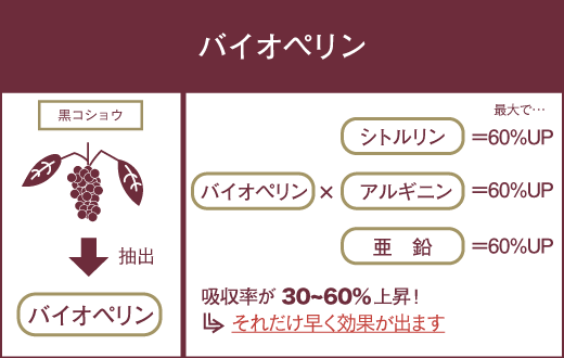 バイオペリンの効果