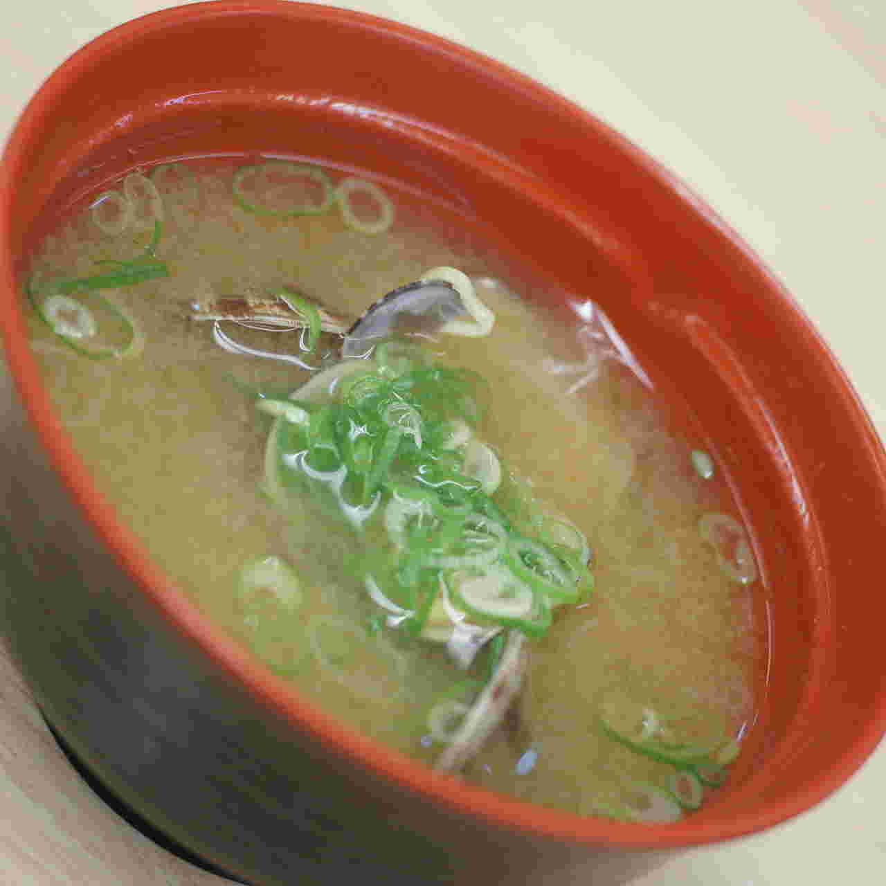 アサリの赤だし