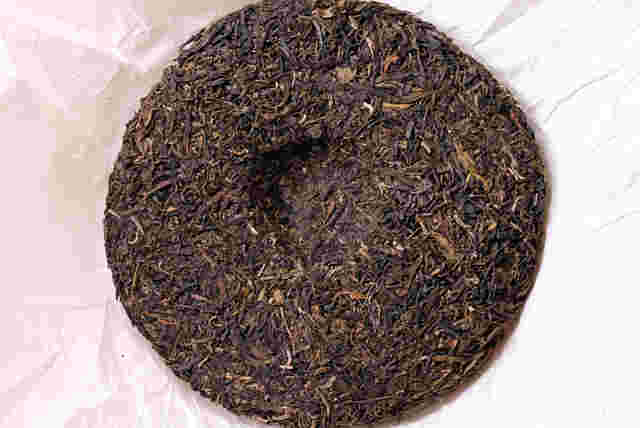プーアール茶の茶葉