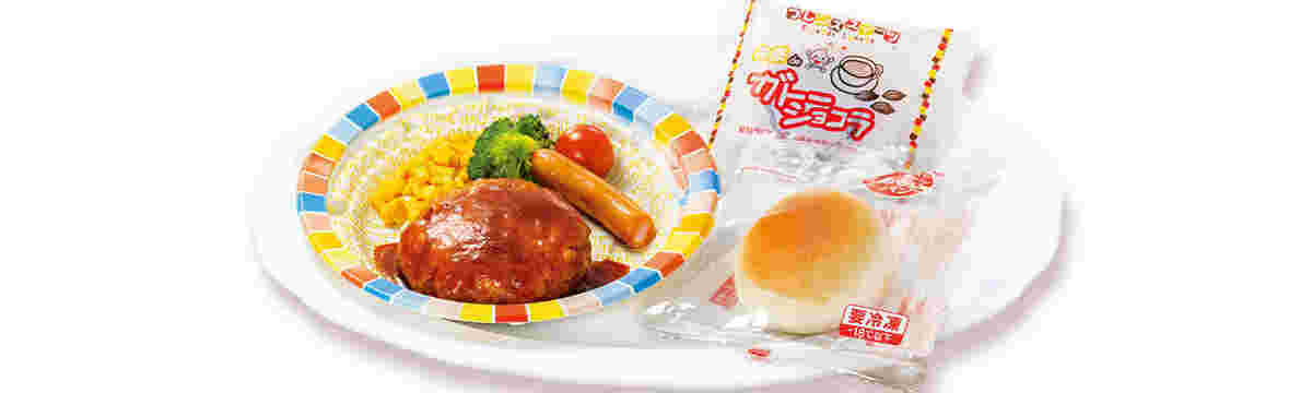 低アレルゲン おこさまハンバーグプレート