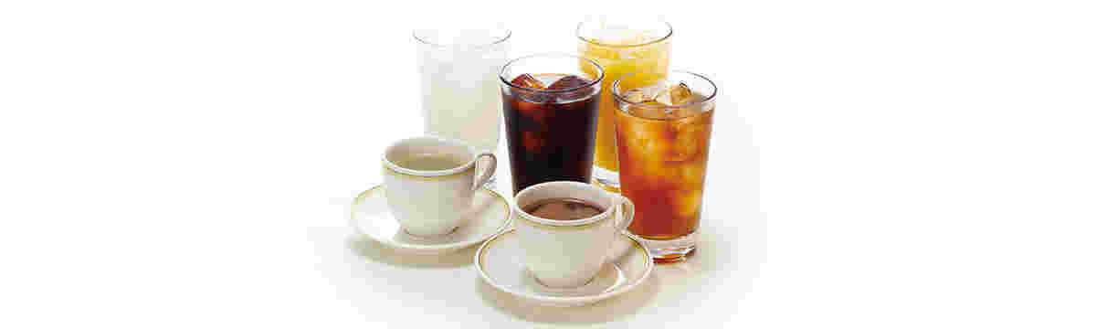 ロイヤルホストのドリンクバーメニュー