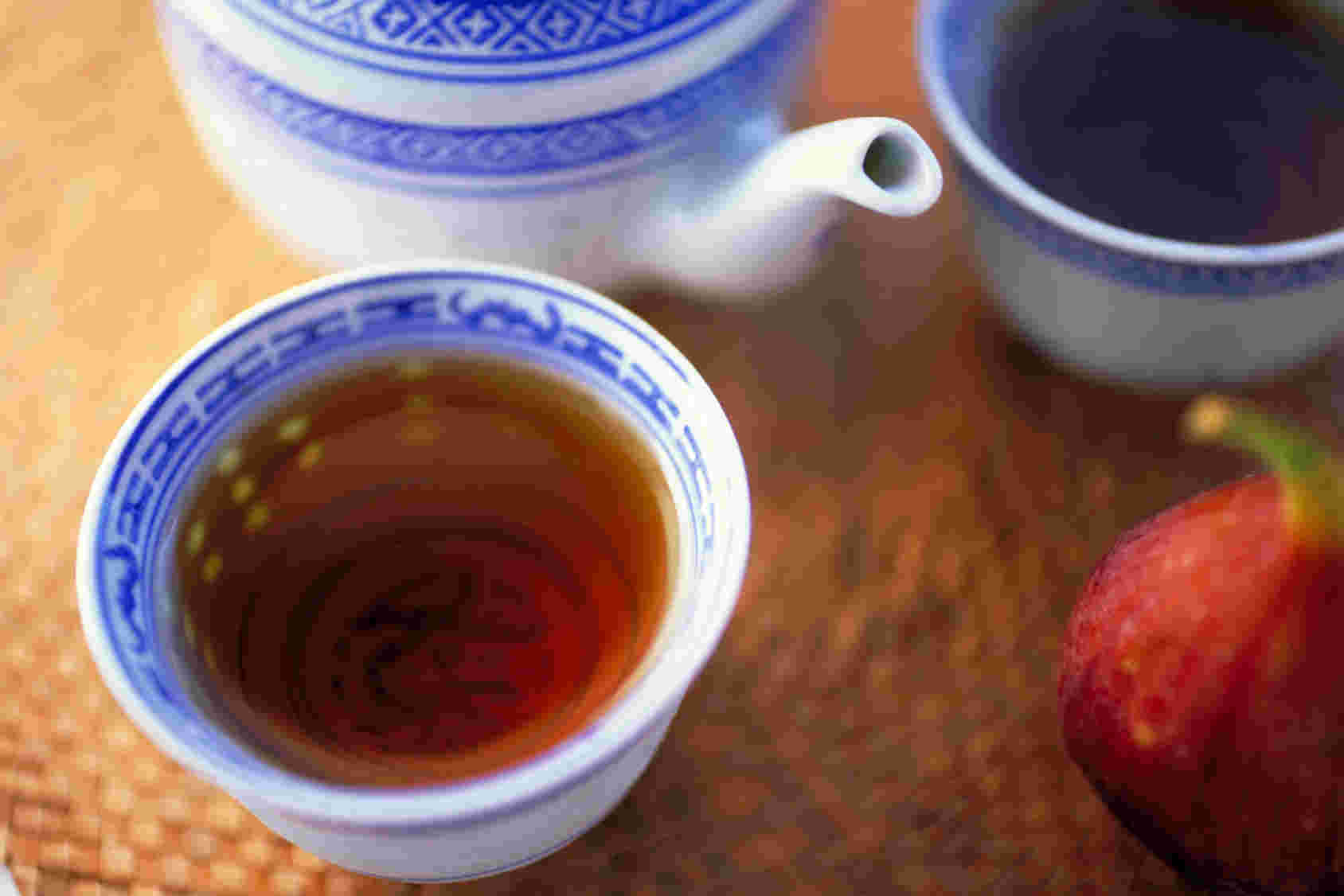 美味しそうなプーアル茶
