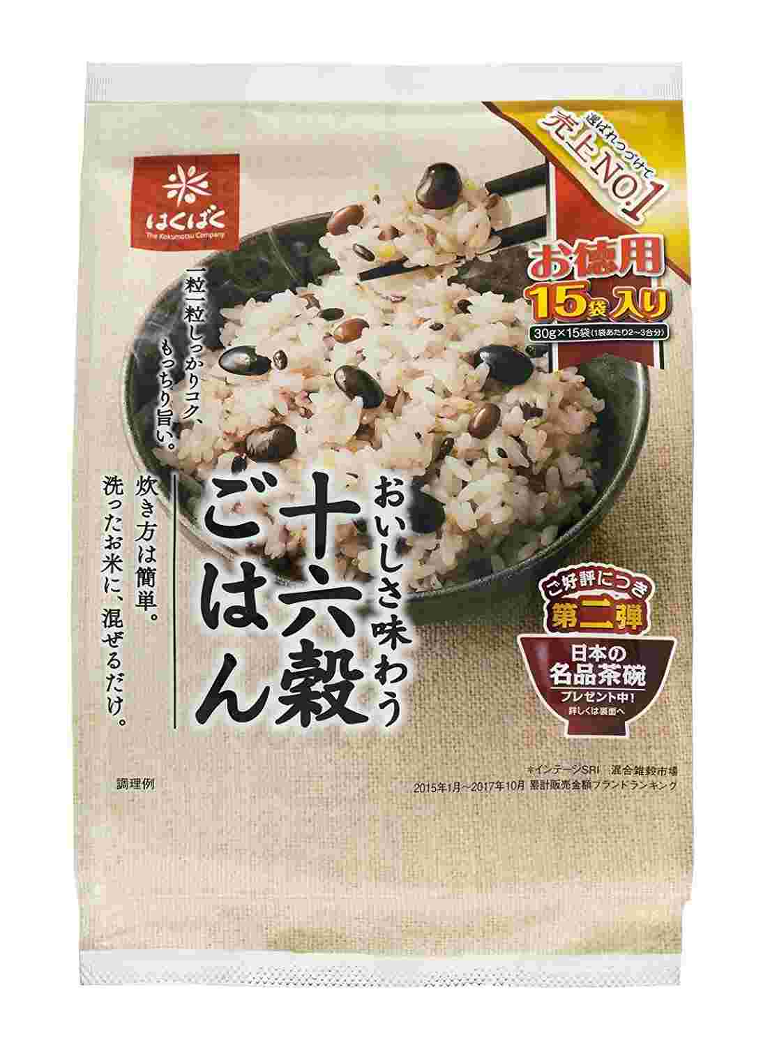 はくばく十六穀ごはん