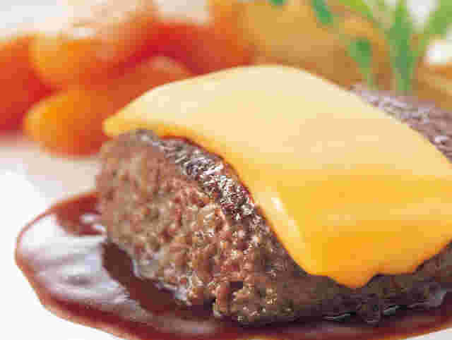 チーズハンバーグ