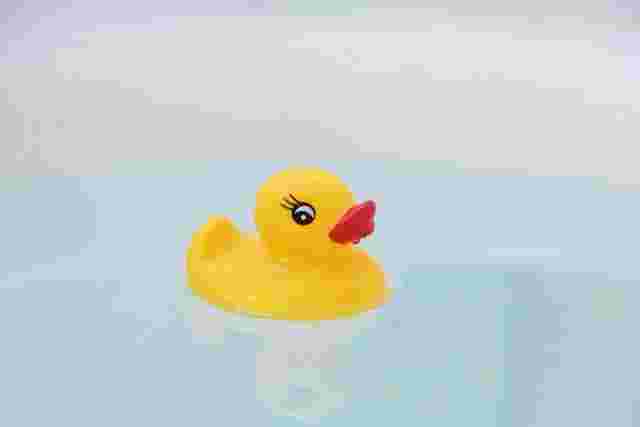 お風呂に浮かぶひよこの小物