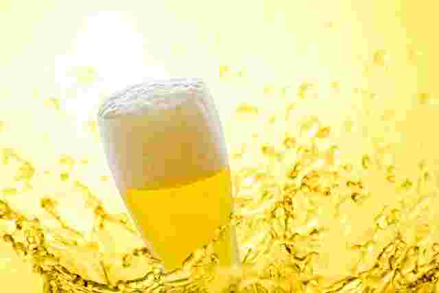 爽やかなビール画像