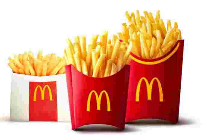 マックのポテト