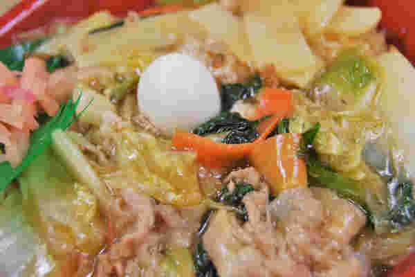 オリジンの野菜たっぷり中華丼の具