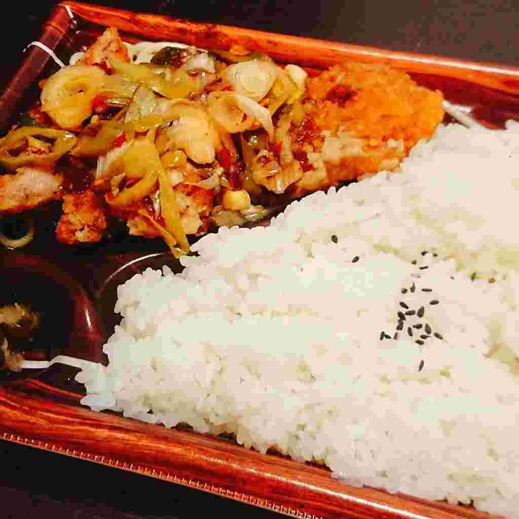 オリジンの「ネギ油淋鶏弁当」