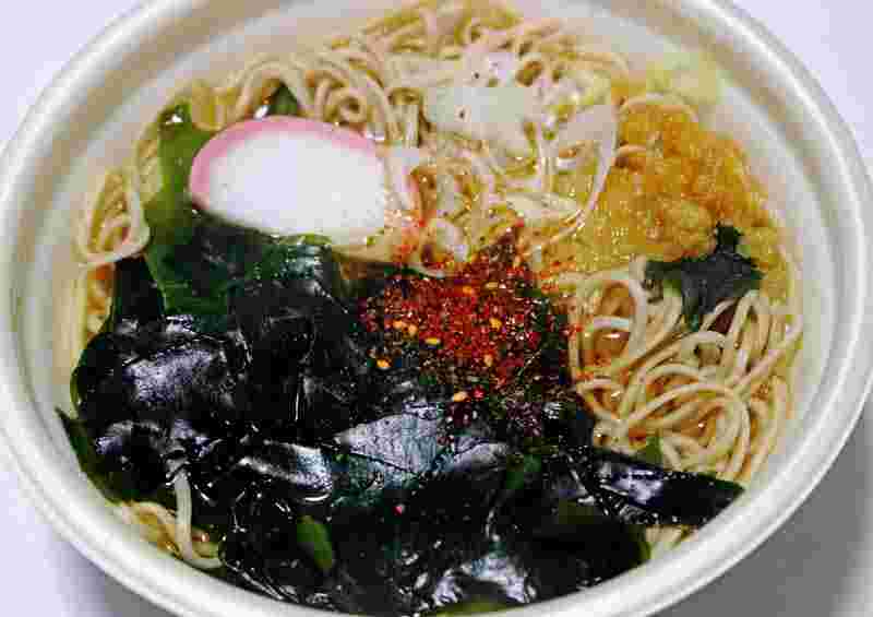 わかめ蕎麦