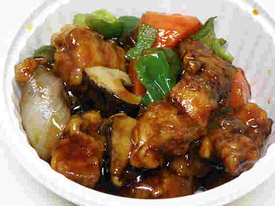オリジンの惣菜の酢豚