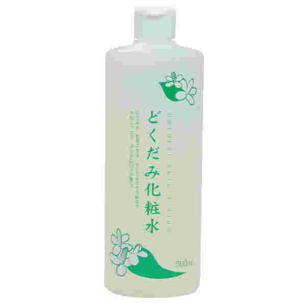 地の塩社どくだみ化粧水の見た目