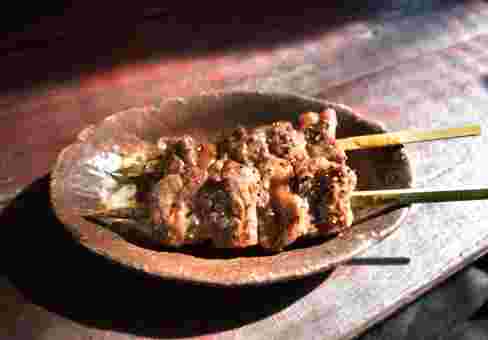 牛すじ串