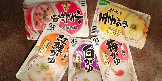 市販のお粥