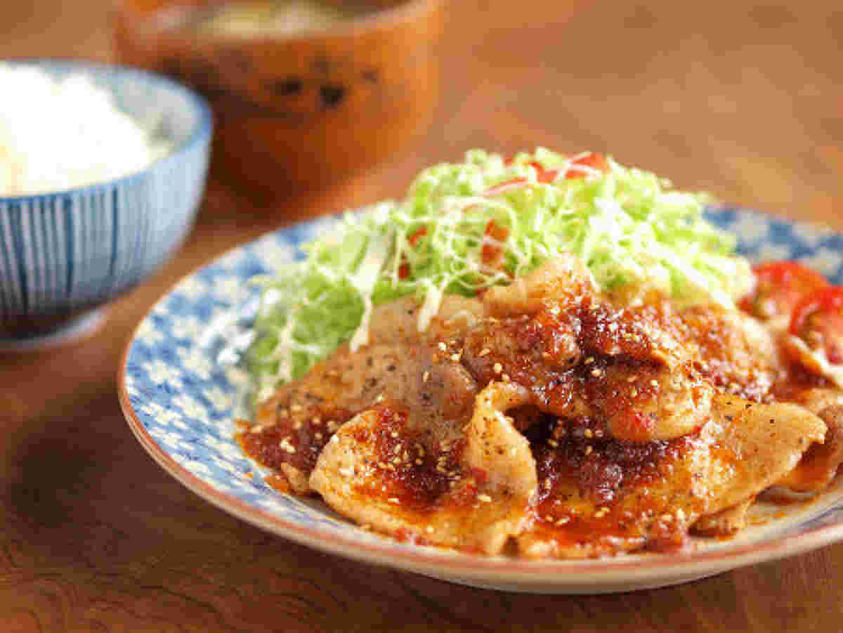 ピリ辛生姜焼き