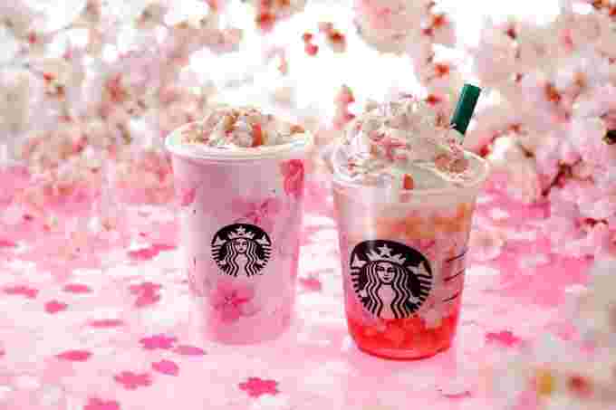 スタバ2019年桜シリーズのドリンク