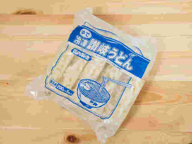 業務スーパーの冷凍さぬきうどん