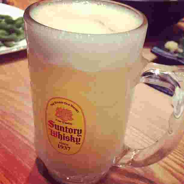 ビールで割ったマッコリ
