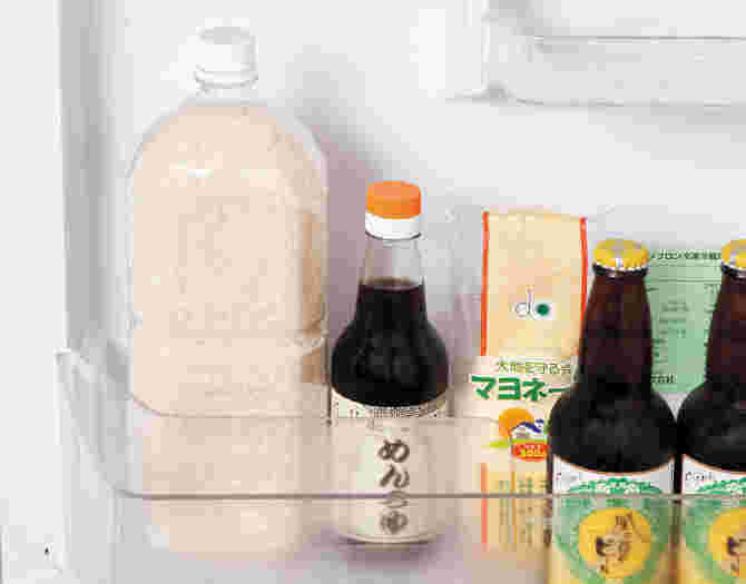 無洗米をペットボトルで冷蔵庫で保存