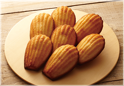 発酵バターを使うとより美味しいマドレーヌ