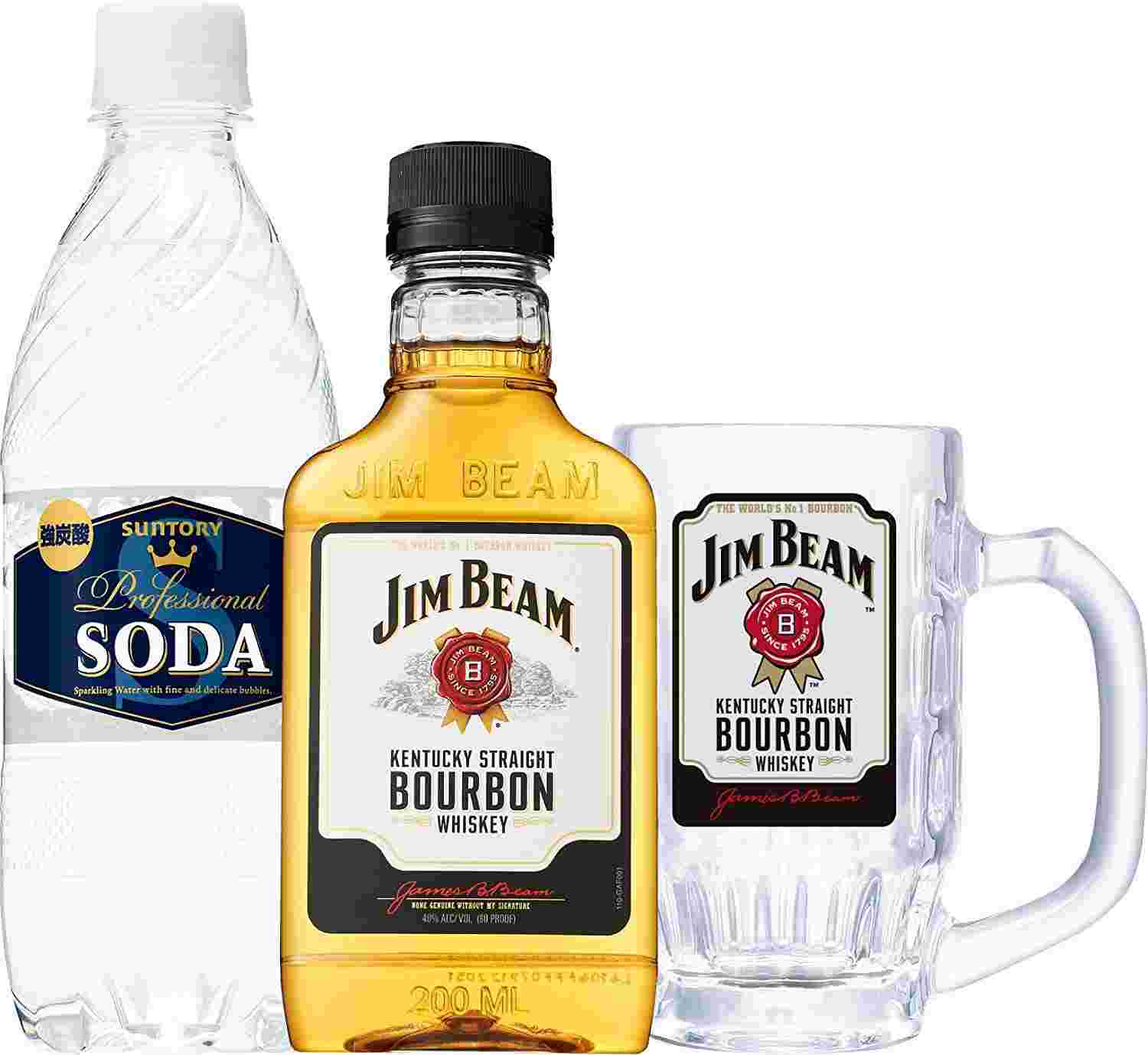 バーボンジムビームのソーダ割