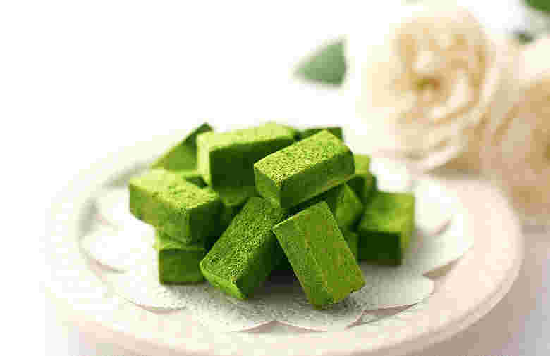 抹茶の生チョコレート