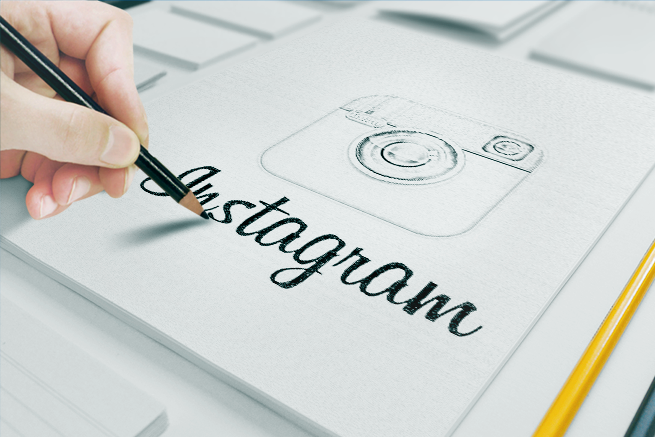 インスタントグラムの絵