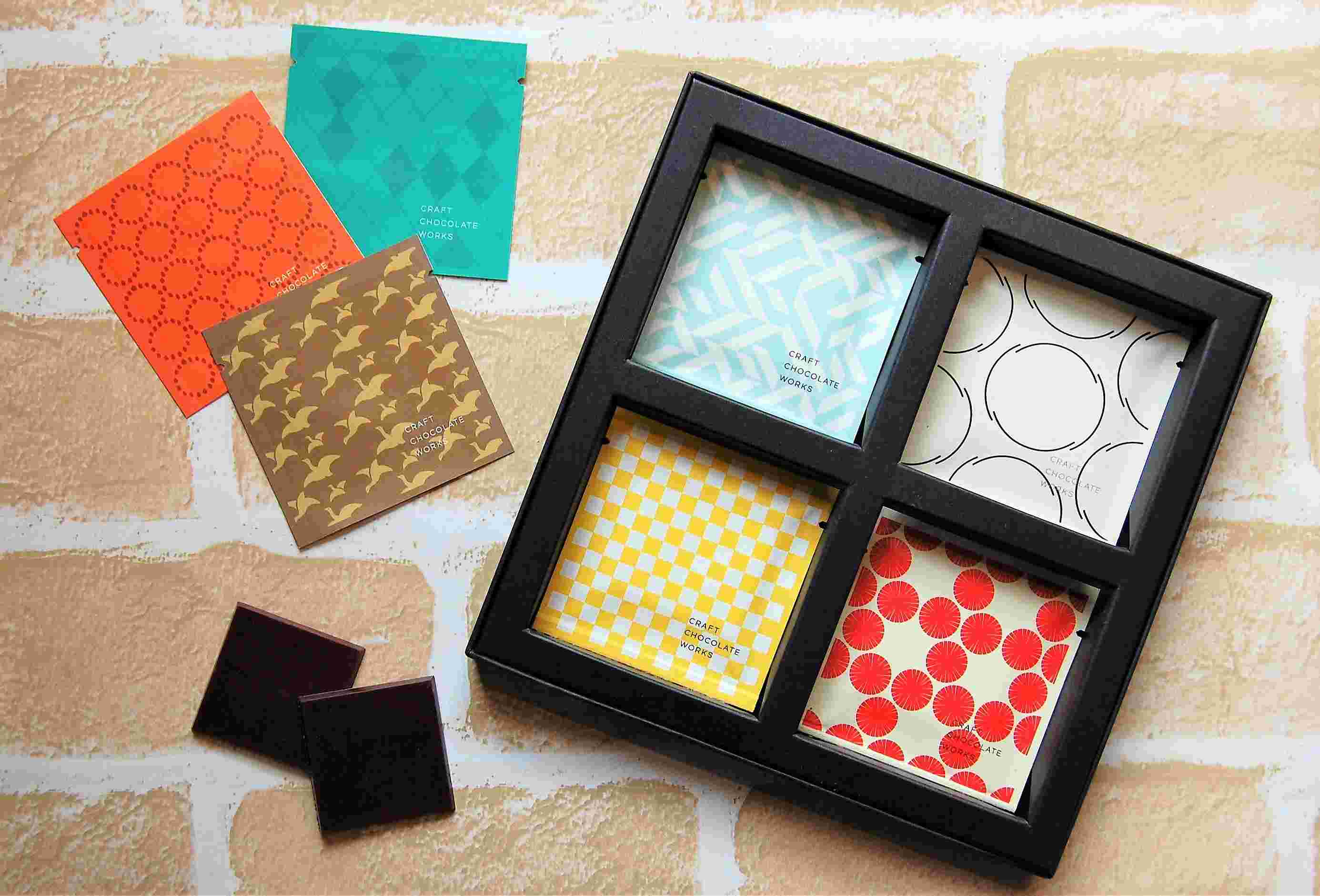 CRAFT CHOCOLATE WORKSのチョコレートmini Bar assort