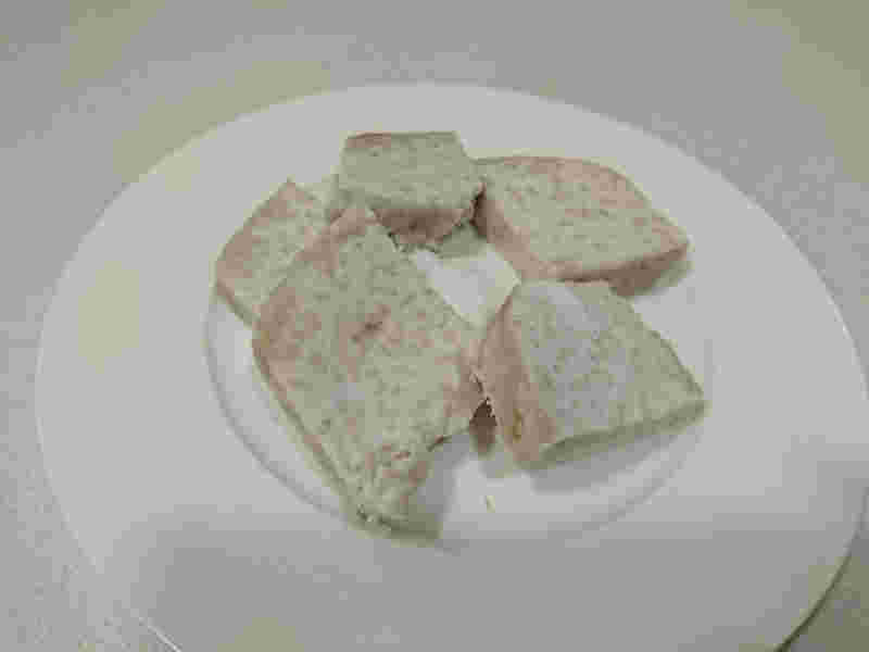 茹でられたタロイモ