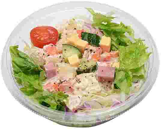 ハムとポテトのキューブサラダ