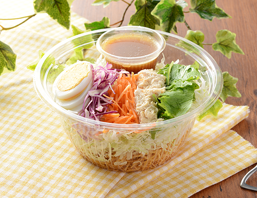 パリパリ麺と食べる！パリパリサラダ