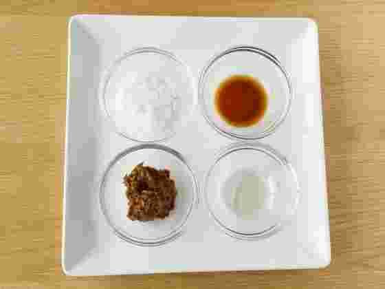 甜麺醤を代用するときの材料