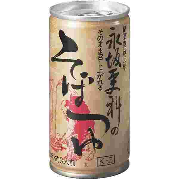 永坂更科のそばつゆ缶入り