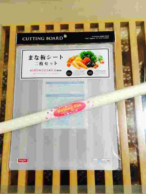 めん棒とまな板シート