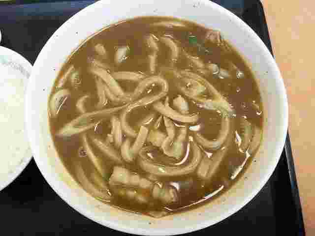 本格的な味が魅力のとろ～りカレーうどん