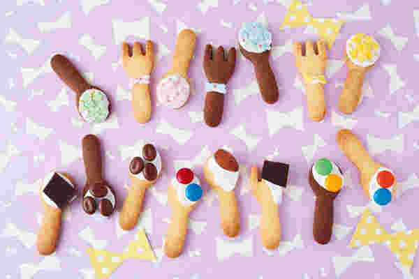 スプーンデコクッキーの画像