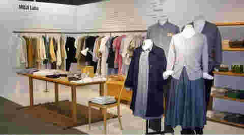 MUJI Laboの店内