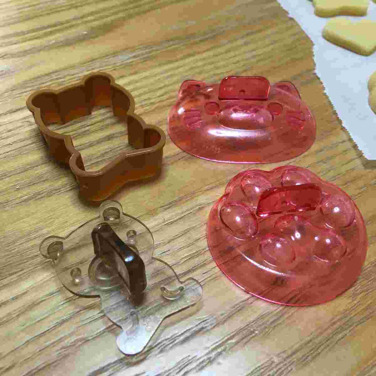 立体デコクッキー型の開封画像