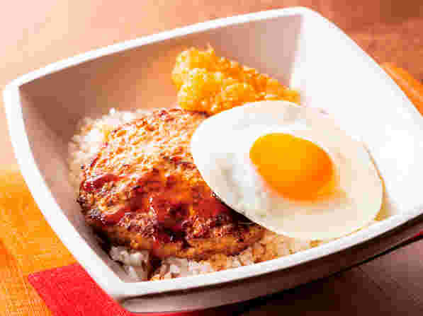 ［ランチタイム限定］ランチハンバーグロコモコ丼